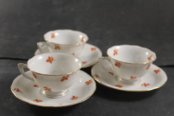 Old Herend coffee cups with saucer 585