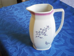 Granite purple floral jug