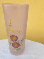 Fetted glass vase for sale!