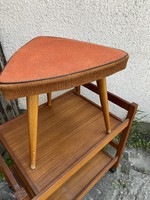 Retro 3 legged small chair seat puff