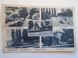 D184287 old postcard fonyód p 1944