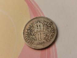 1894 ezüst 1 korona