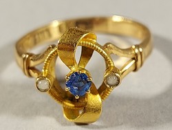 18 karátos arany gyűrű, EU 48.5-es méret