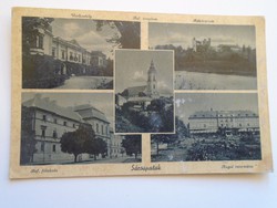 D184265 old postcard from Sárospatak p 1944