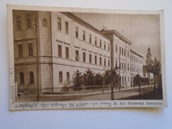 D184283 old postcard keszthely -m.Kir. Academy of Economics p 1937