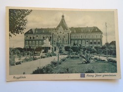 D184256 Régi képeslap Nagykőrös  Arany János gimnázium c 1940's PU 1950