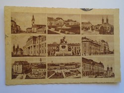 D184372 old postcard nyíregyháza nyíregyháza details c1940 p1950