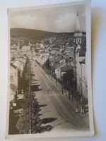 D184364  Régi képeslap PÉCS  Ferenc József út  ca 1940