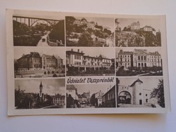 D184333 old postcard from Veszprém p1954