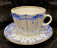 Lomonoszov porcelán kávés, mokkás szett, készlet, csésze