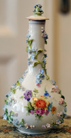 For one forint - Rococo porcelain bottle with lid