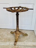 Antique cast iron table