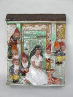 The fairytale wall ceramic of the Joseph of Nógrád fairy tale