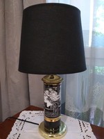 Hollóházi Szász asztali lámpa ernyő nélkül