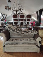 Safari Pattern Upholstered Sofa Set 3+2+1