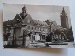 D184463 old postcard Kiskunhalas council house 1960
