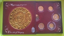 Magyarország pénzérméi 2014 UNC PP Mária aranyforintja forgalmi sor