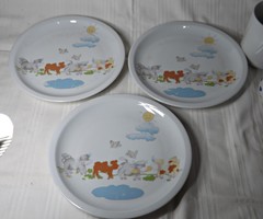 Alföld boci patterned small plates 3 pcs