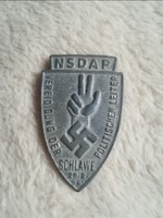 HARMADIK BIRODALMI, NSDAP PLAKETT  !