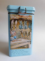 The fairytale world of Beatrix potter - eduscho lithographed metal box
