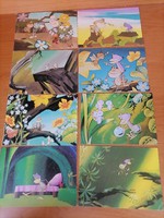 Vizipók csodapók képeslapok 1974