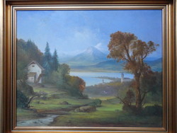 András Januska (1948) romantic landscape