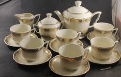 Zsolnay special pattern tea set 645