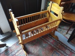 Antique cot, cradle