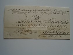 ZA387.1  Osztrák  Ex offo  levél 1863 - postázva  Pécs-re Fünfkirchen -St. Pölten Wien