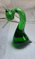 4628 - Tinted art glass bird