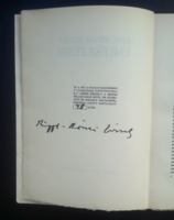 The memories of Joseph Rippl-rónai are numbered and signed! - Original edition: Budapest, 1911. West