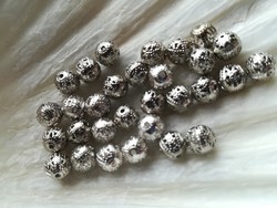 1 Pack / 30 pcs for filigree pierced metal beads / beading!