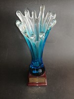 Tokiói olimpiai 50 éves emlék üveg váza - EP