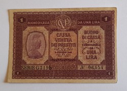 Olaszország 1 Lira 1918 F.