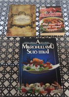 Szakácskönyvek - Ragyogó szakácskönyv / Sárvári szakácskönyv / Mikrohullámú sütő titkai