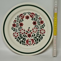 Kispest, floral granite plate (1925)