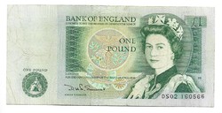 1 Pound font 1981-84 englia 2.