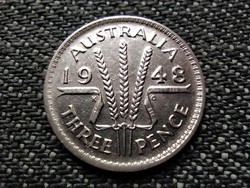 Ausztrália VI. György (1936-1952) .500 ezüst 3 Pence 1948 (id36535)