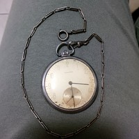 Longines pocket watch with chain