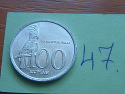 INDONÉZIA 100 RÚPIA 1999 ALU. KAKAKTUA RAJA Kakadu 47.