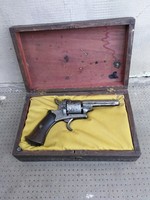 Lefaucheux rotary pistol, revolver