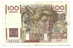 100 frank francs 1946 Franciaország