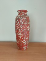 Jelzett, retro, Tófej, kerámia padlóváza / nagyméretű váza (33,5 cm magas) eladó