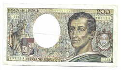 200 frank francs 1992 Franciaország