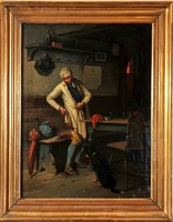 After Johannes Graf (1837-1917) lüben adolf, a drunken old man in the pub