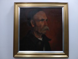 Oil portrait painting