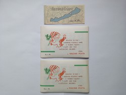 1963-1968. - 3 db bélyegfüzet