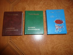 Horgász vadász minikönyvek