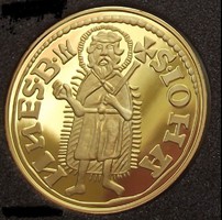 Károly Róbert gold forint, up, au + ag, pp