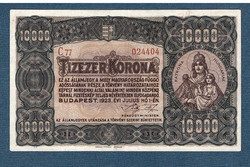 10000 Korona 1923 Orell Füssli Zürich